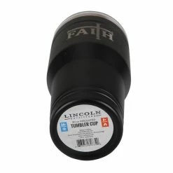 Lincoln Outfitters "Faith" 30 oz. Religious Tumbler, Black - 89-634-0204 - Tumblers -LINCOLN OUTFITTERS Store 02b2a7e6b64b64081036c1d5bef7a62b4cd252c1 32631057 4