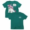 Lincoln Outfitters Youth Girl's Unicorn Pug Short Sleeve T-Shirt - LOY-29 - T-Shirts