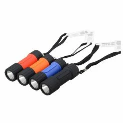Lincoln Outfitters Small Rubber Flashlight 66329 - Lighting