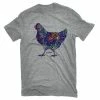 Lincoln Outfitters Ladies Paisley Chicken Short Sleeve T-Shirt - LO-L177 - T-Shirts