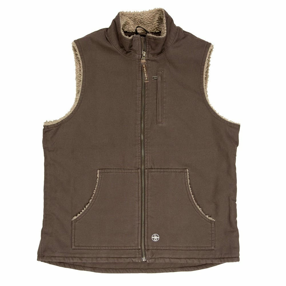 Lincoln Outfitters Women's Sherpa Lined Duck Vest - RLWV15TSN - Vests 1 Lincoln Outfitters Women's Sherpa Lined Duck Vest - RLWV15TSN - Vests