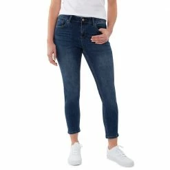 Lincoln Outfitters Women's Skinny Fit Jeans with No-Gap Waistband - SU6816