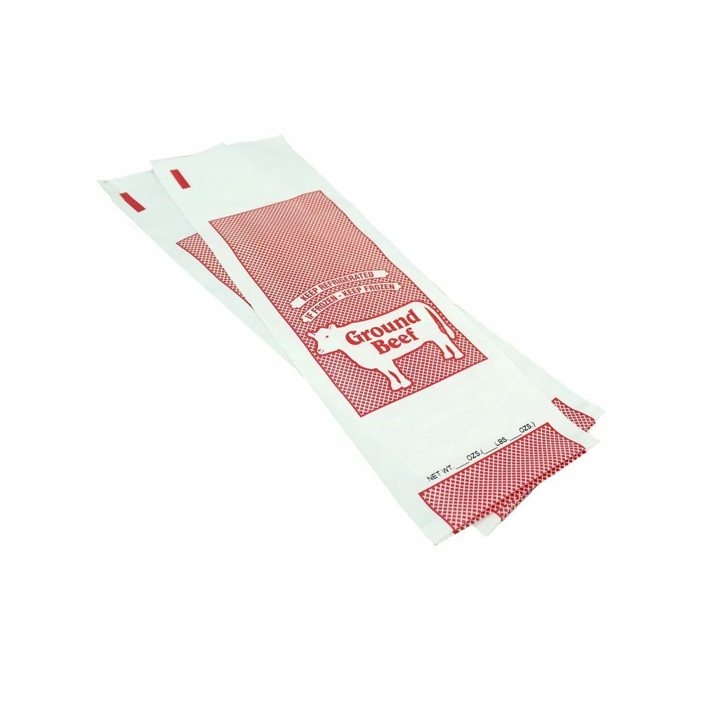 Lincoln Outfitters 2 Lb Ground Beef Meat Bag 25 Ct 1URK005 - Meat Processing 1 Lincoln Outfitters 2 Lb Ground Beef Meat Bag 25 Ct 1URK005 - Meat Processing