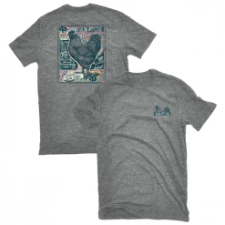 Lincoln Outfitters Ladies Short Sleeve T-shirt Graphite Heather  - LO-L369 - Long Sleeve Shirts Women's