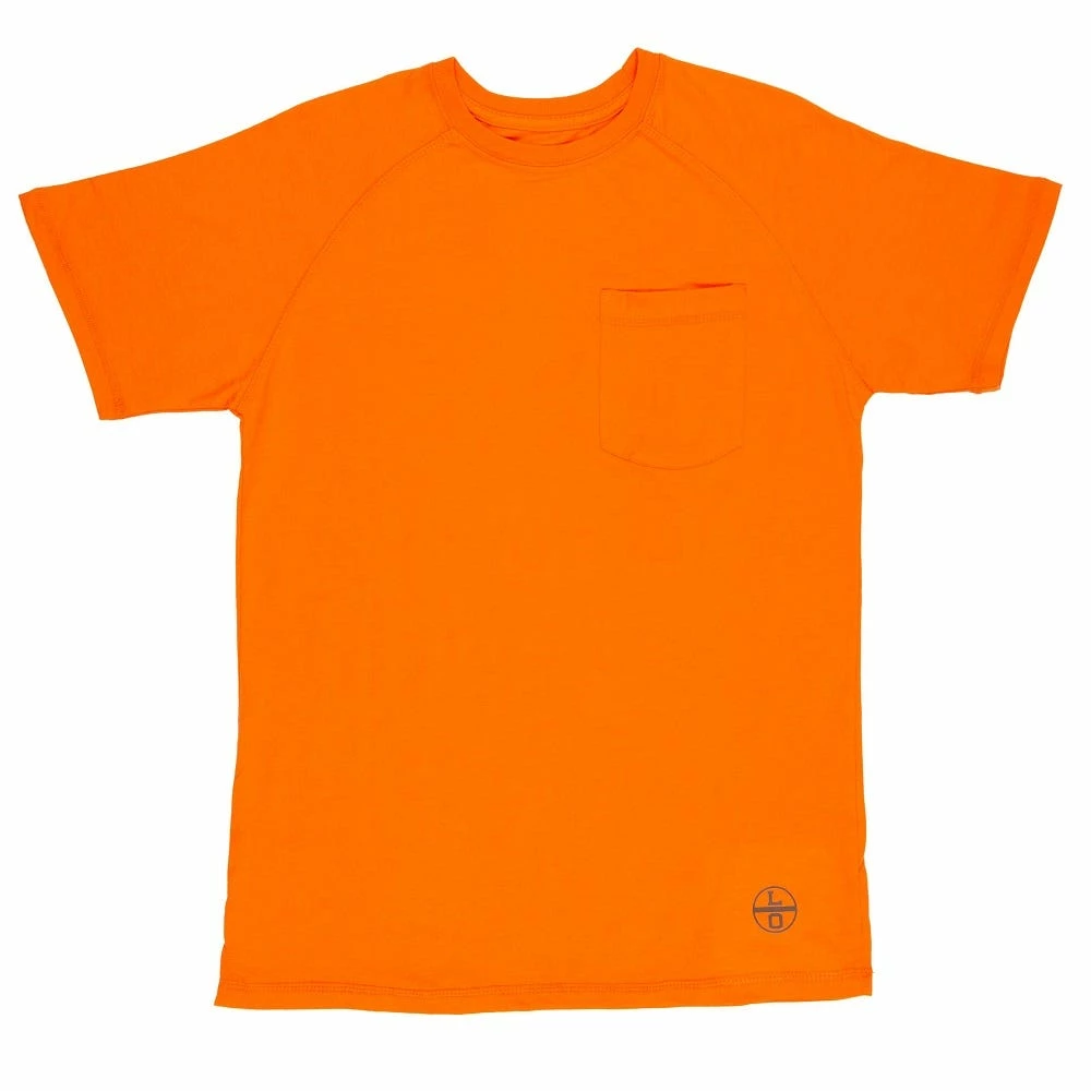 Lincoln Outfitter's Men's Short Sleeve Performance Tee Orange - RK2ORG - T-Shirts 1 Lincoln Outfitter's Men's Short Sleeve Performance Tee Orange - RK2ORG - T-Shirts