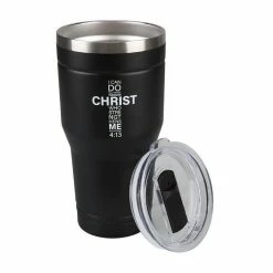 Lincoln Outfitters "All Things Through Christ" 30 oz. Religious Tumbler, Black - 89-633-0204 - Tumblers -LINCOLN OUTFITTERS Store 8809803ad9015100659f4b733760ab9192aa2f6e 32631056 3