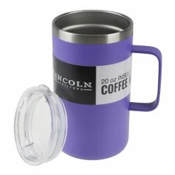 Lincoln Outfitters 20 Oz. Coffee Mug Purple 87-964-0204 - Water Bottles & Hydration -LINCOLN OUTFITTERS Store 89fb426bb665c62dcbfe4c9d2202774983fc19ef 32630115 2