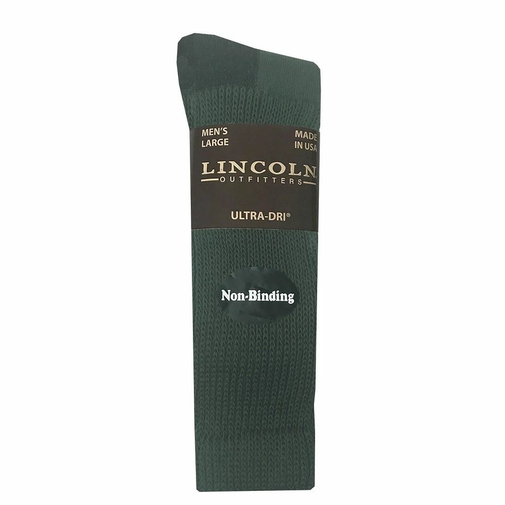 Lincoln Outfitters Men's Non-Binding Boot Sock Olive - RT/LO9746-OL - Socks 1 Lincoln Outfitters Men's Non-Binding Boot Sock Olive - RT/LO9746-OL - Socks