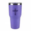 Lincoln Outfitters "All Things Through Christ" 30 oz. Religious Tumbler, Purple - 89-641-0204 - Tumblers