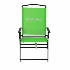 Lincoln Outfitters XL Sling Folding Chair, Green - 89-273-0204 - Camp Furniture -LINCOLN OUTFITTERS Store ac04cd1f3d20d4b348c66ef3bbf2e4607fb70c8f 32512023 4