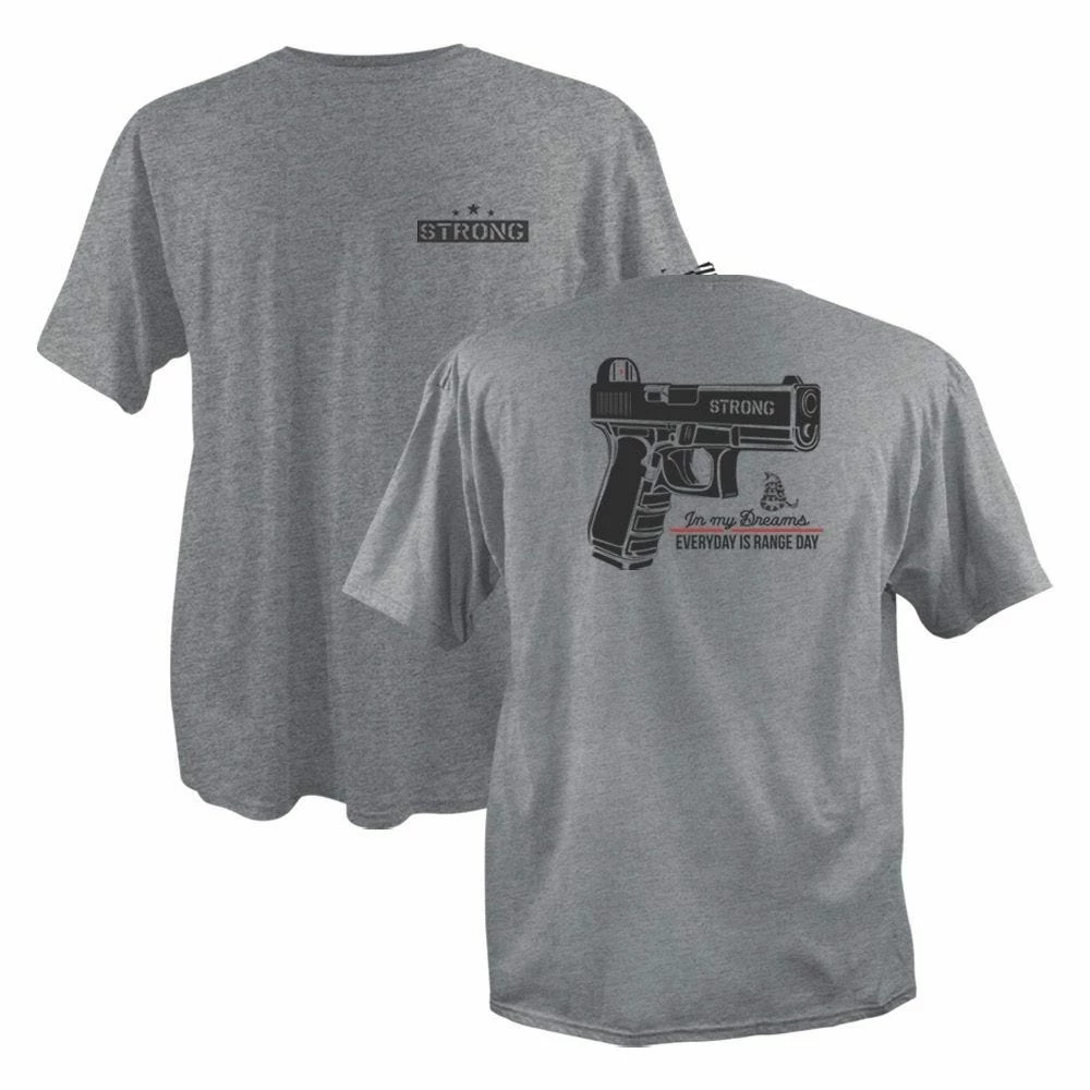 Lincoln Outfitters Strong Men's Dream Range Day Short Sleeve T-Shirt - SG-93 - T-Shirts 1 Lincoln Outfitters Strong Men's Dream Range Day Short Sleeve T-Shirt - SG-93 - T-Shirts