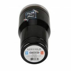 Lincoln Outfitters "Faith Over Fear" 30 oz. Religious Tumbler, Black - 89-631-0204 - Tumblers -LINCOLN OUTFITTERS Store b95bd9602e792339c3ee5606187181a7e44b3bb9 32631054 4