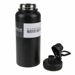 Lincoln Outfitters 32 Oz. Water Bottle Black 87-969-0204 - Water Bottles & Hydration -LINCOLN OUTFITTERS Store c025b21ed0e15b278a1534e93f4e17c7d9e9f985 32630120 3