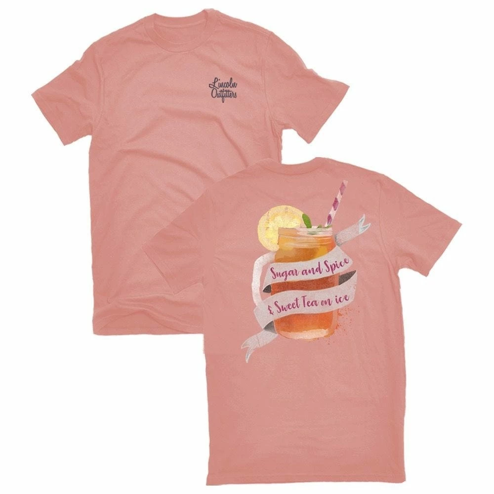 Lincoln Outfitters Ladies Sweet Tea on Ice Short Sleeve T-Shirt - LO-L211 - T-Shirts 1 Lincoln Outfitters Ladies Sweet Tea on Ice Short Sleeve T-Shirt - LO-L211 - T-Shirts