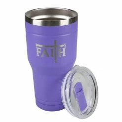 Lincoln Outfitters "Faith" 30 oz. Religious Tumbler, Purple - 89-642-0204 - Tumblers -LINCOLN OUTFITTERS Store d1cba1225164643d10d2d039ff93c9d16ed6df5b 32631065 3