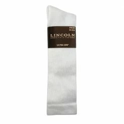 Lincoln Outfitters Men's Western Boot Sock White - L9157-W - Socks