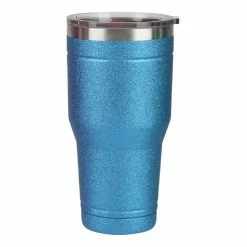 Lincoln Outfitters 30oz. Stainless Tumbler Glitter Blue - 87-406-0204 - Water Bottles & Hydration