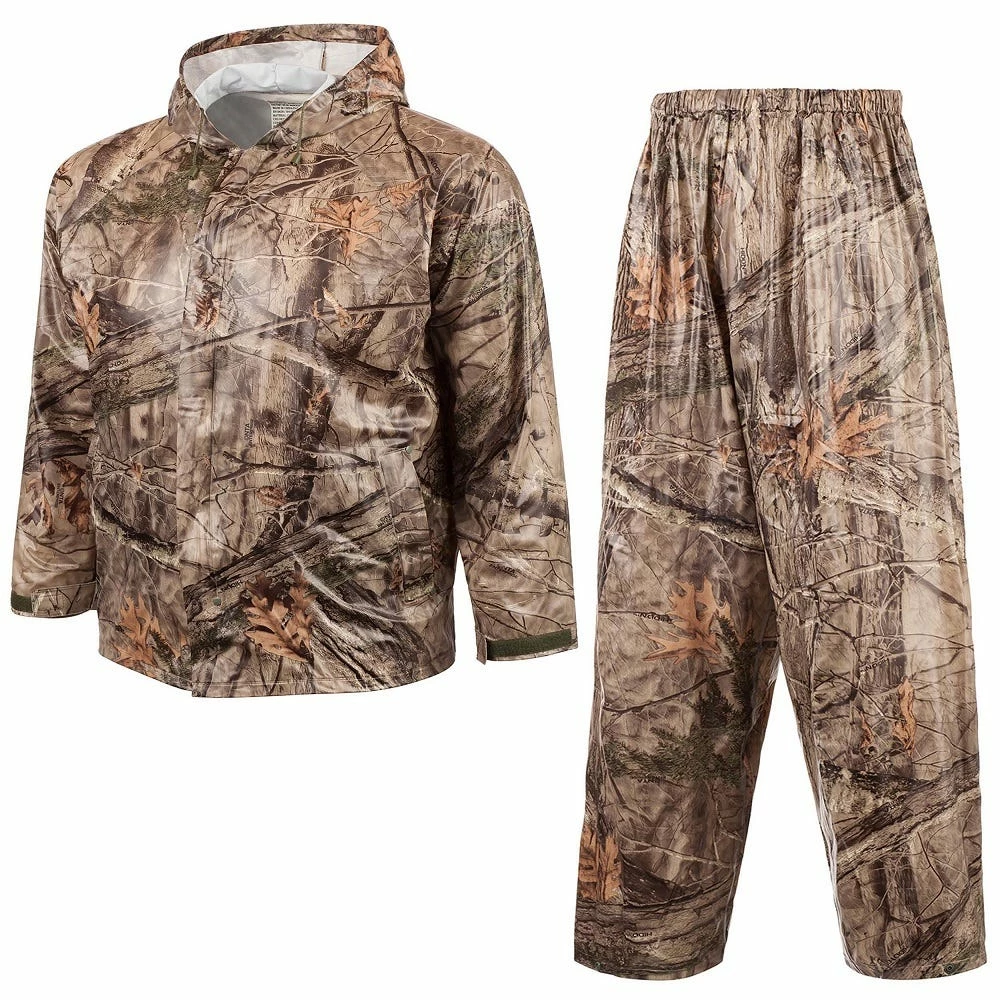 Lincoln Outfitters Men's 0.14mm PVC Rain Suit Camo - 82201-HDN - Raingear 1 Lincoln Outfitters Men's 0.14mm PVC Rain Suit Camo - 82201-HDN - Raingear