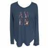Lincoln Outfitters Ladies Long Sleeve Fashion T-Shirt China Blue - LO-LFLS-09 - T-Shirts